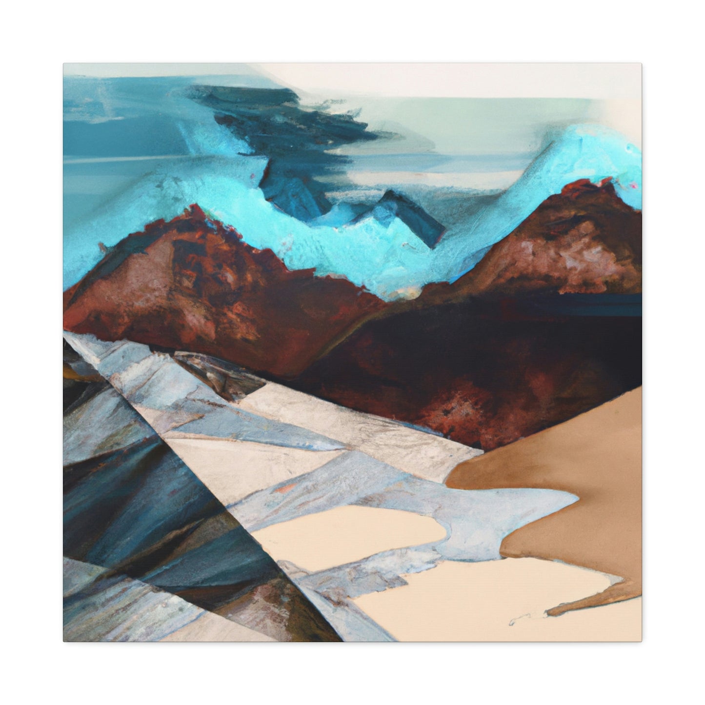 Majestic Mountain Majesty - Canvas