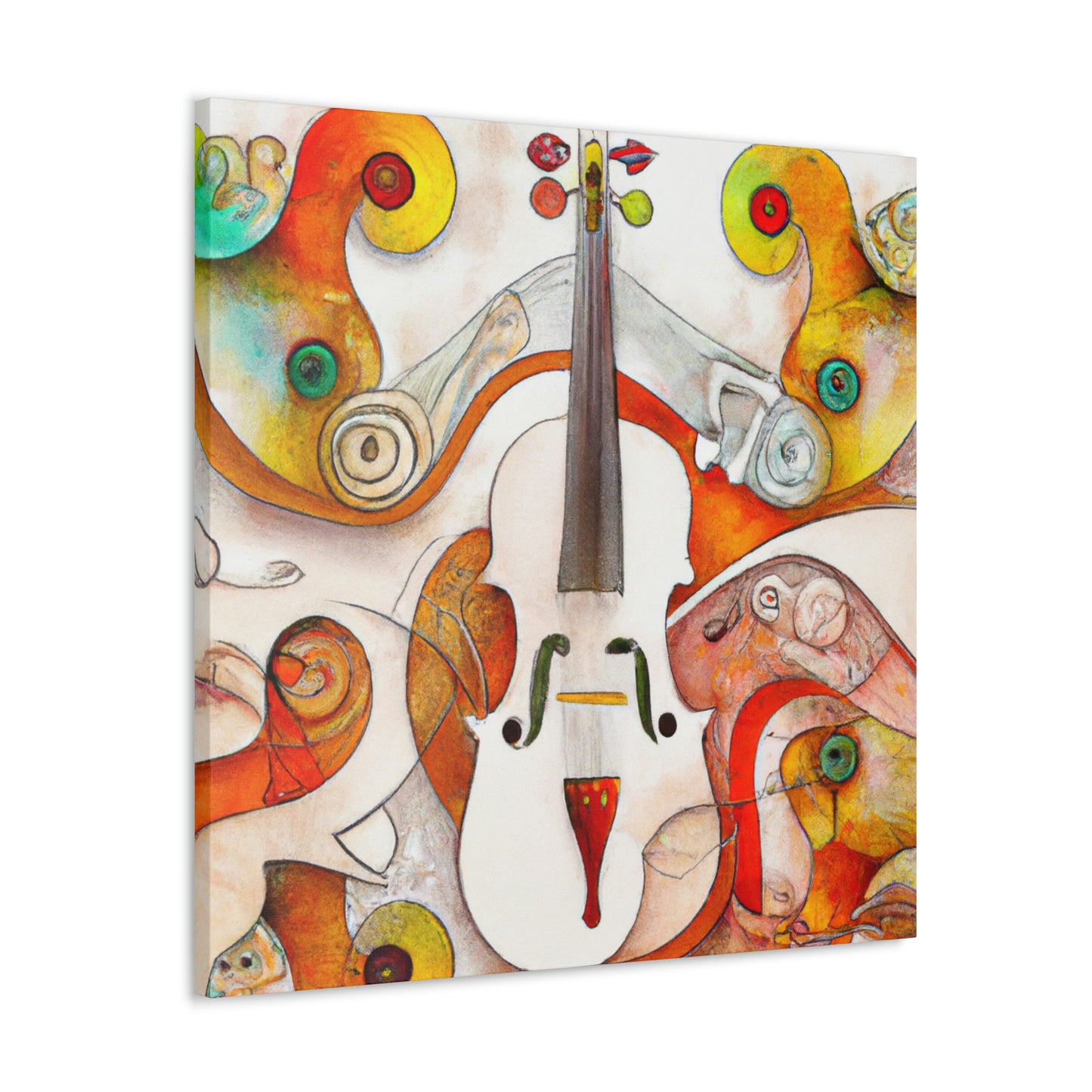 Vibrant Violin Melody - Canvas