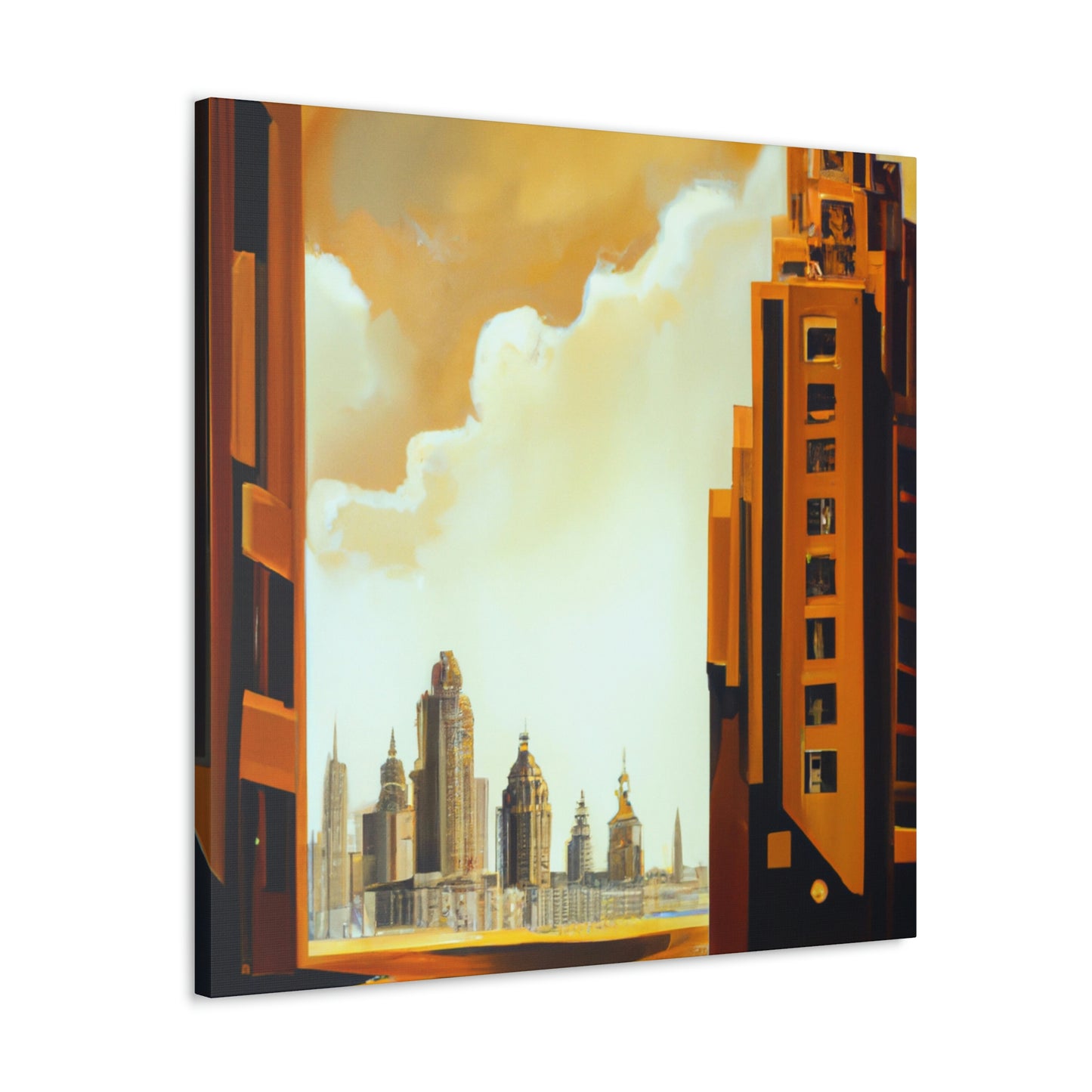 "Art Deco Masterpiece" - Canvas