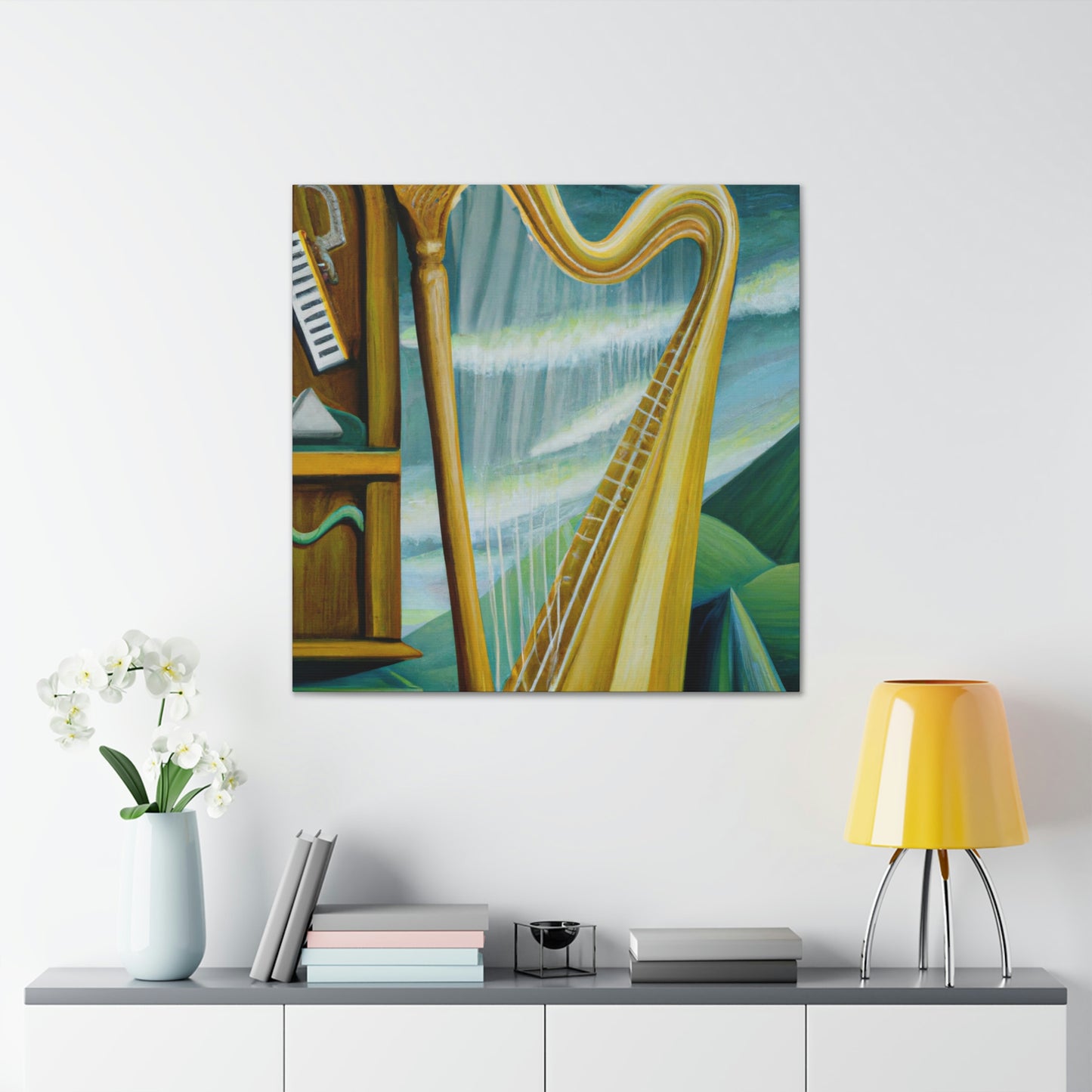 Harp of Dreams Unbound - Canvas