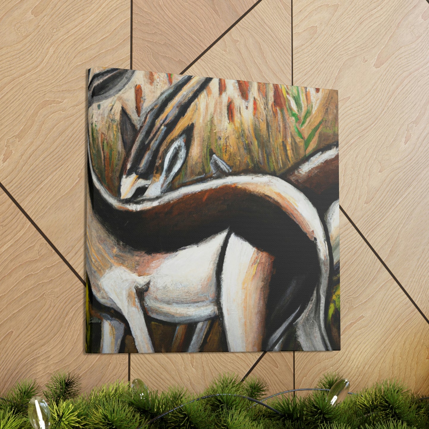 Antelope in Expressionism - Canvas