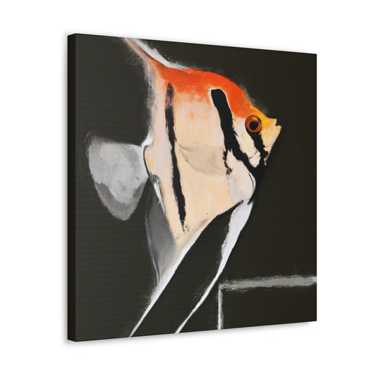 "Angelic Minimalism Fish" - Canvas