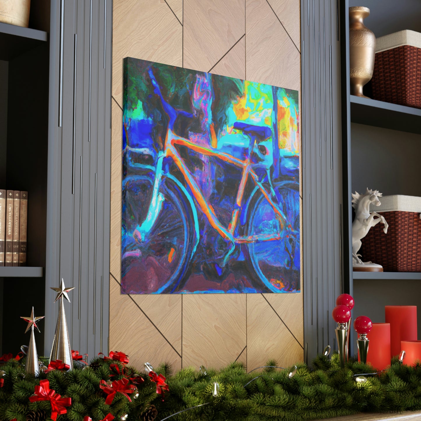 Ride The Bicycle Joy - Canvas