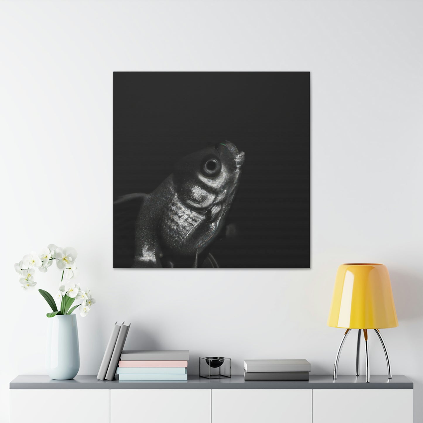 Golden Stillness Aquatic - Canvas