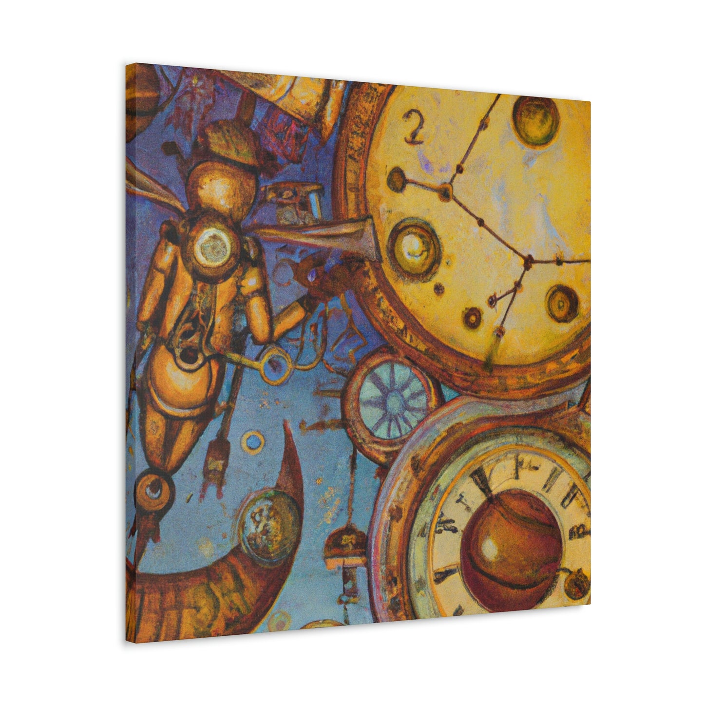 "Eternal Mercurial Clockwork" - Canvas