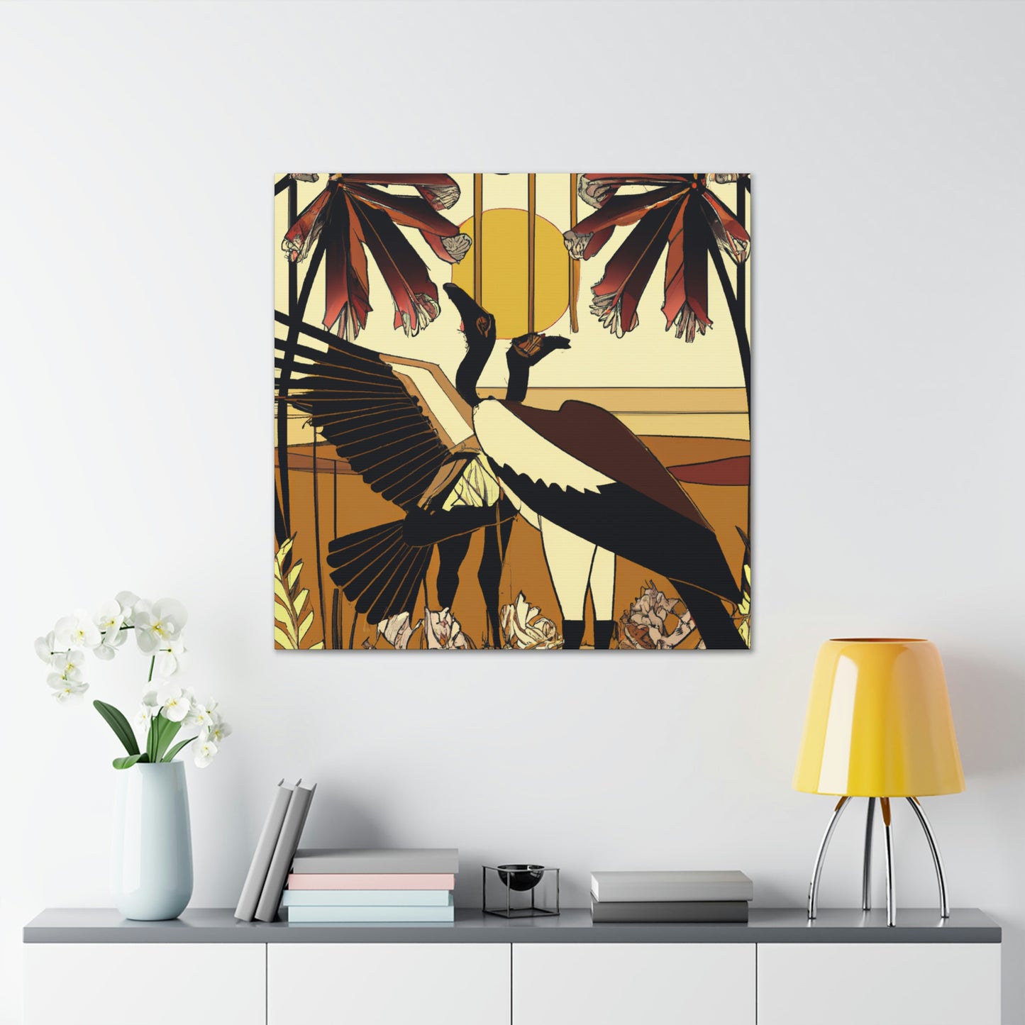 "Vulture of Decadence" - Canvas