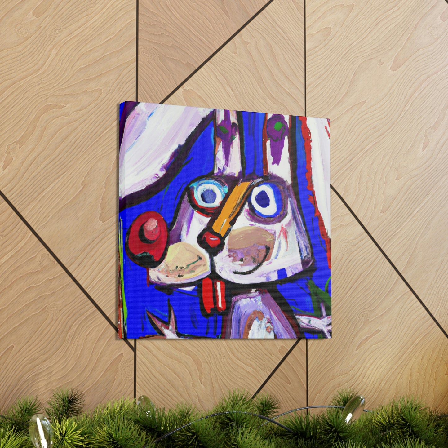 "Rabbit in Expressionism" - Canvas