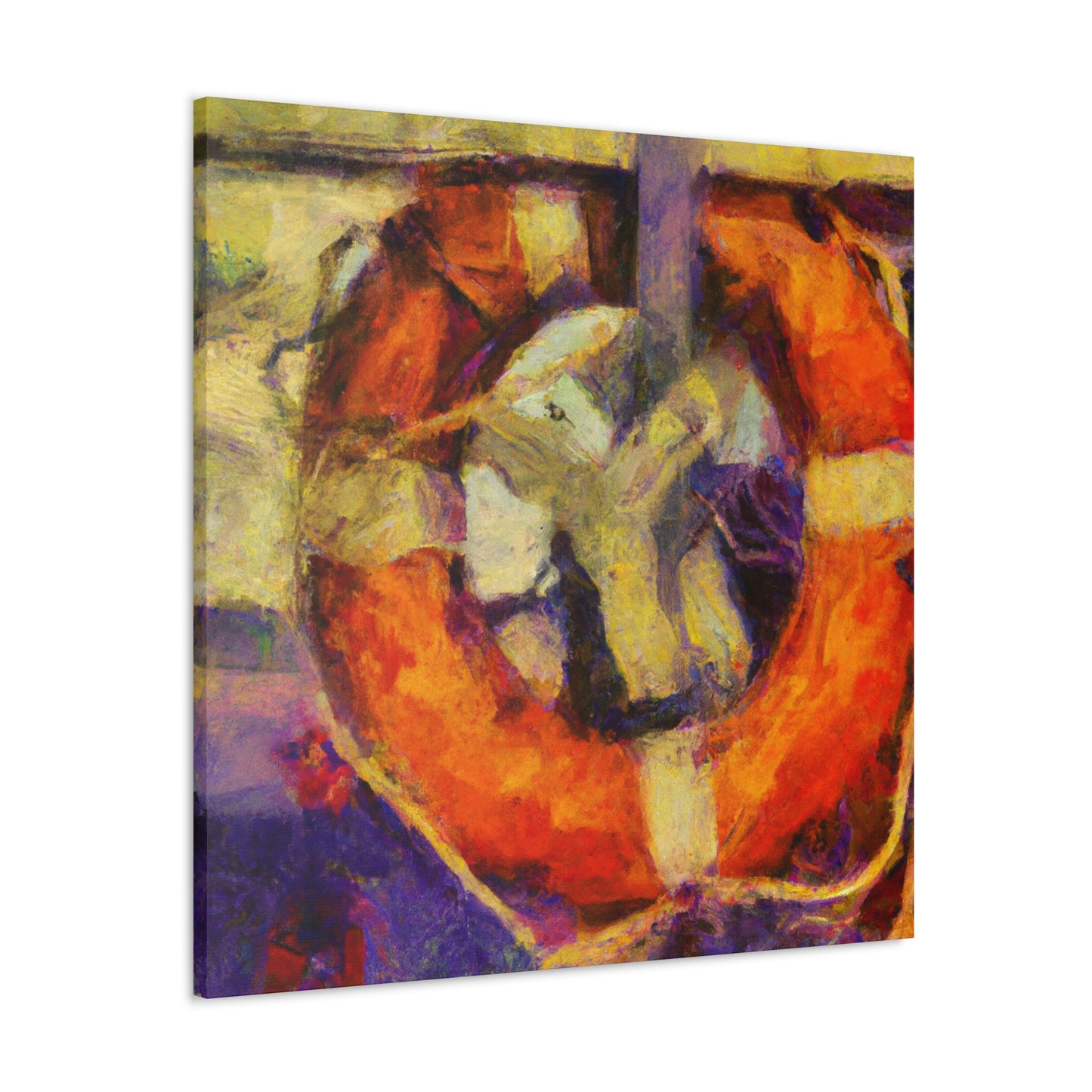 Life Buoy Triumphant - Canvas