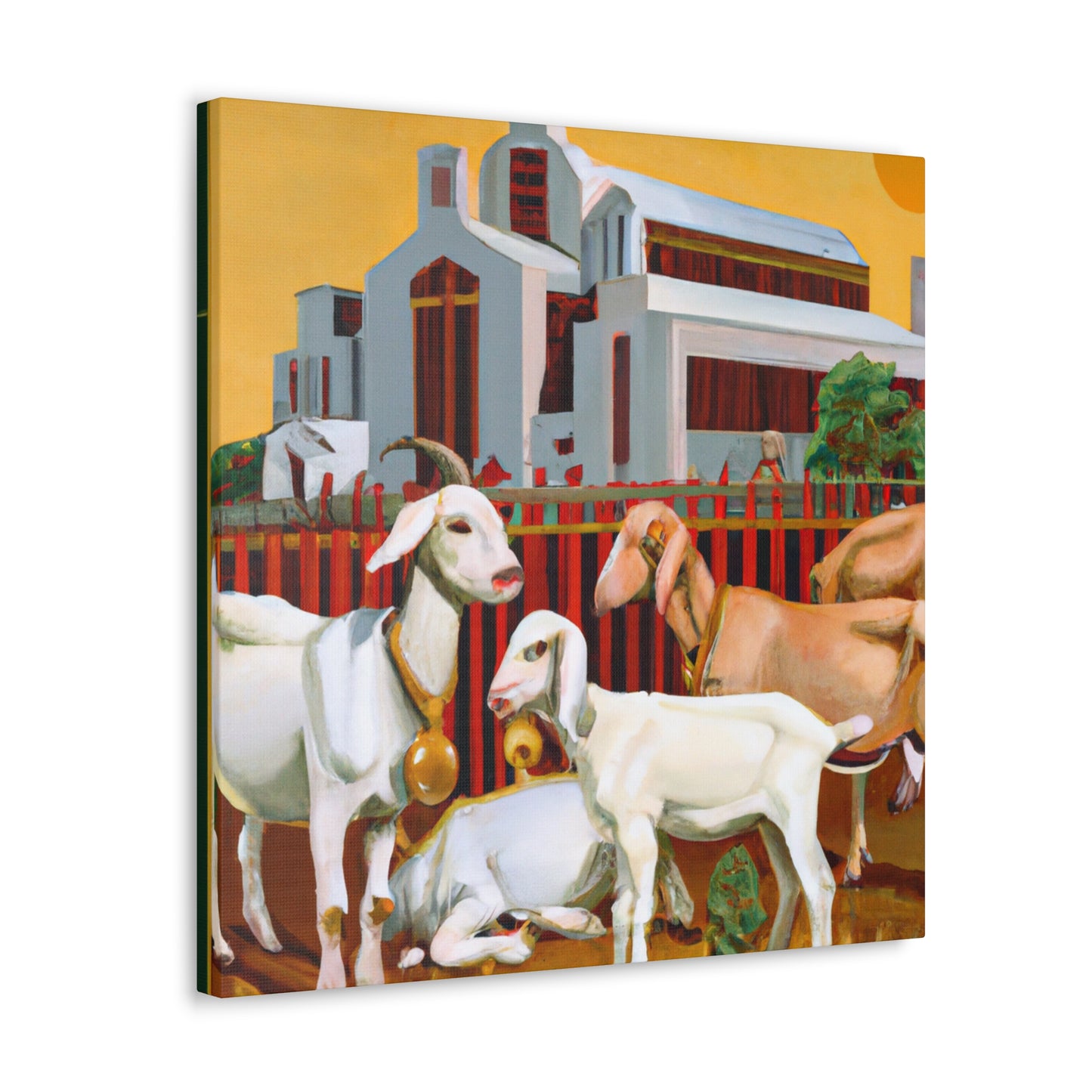 'Goat of Glamour' - Canvas