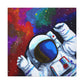 " Astronaut In Spaceflight" - Canvas