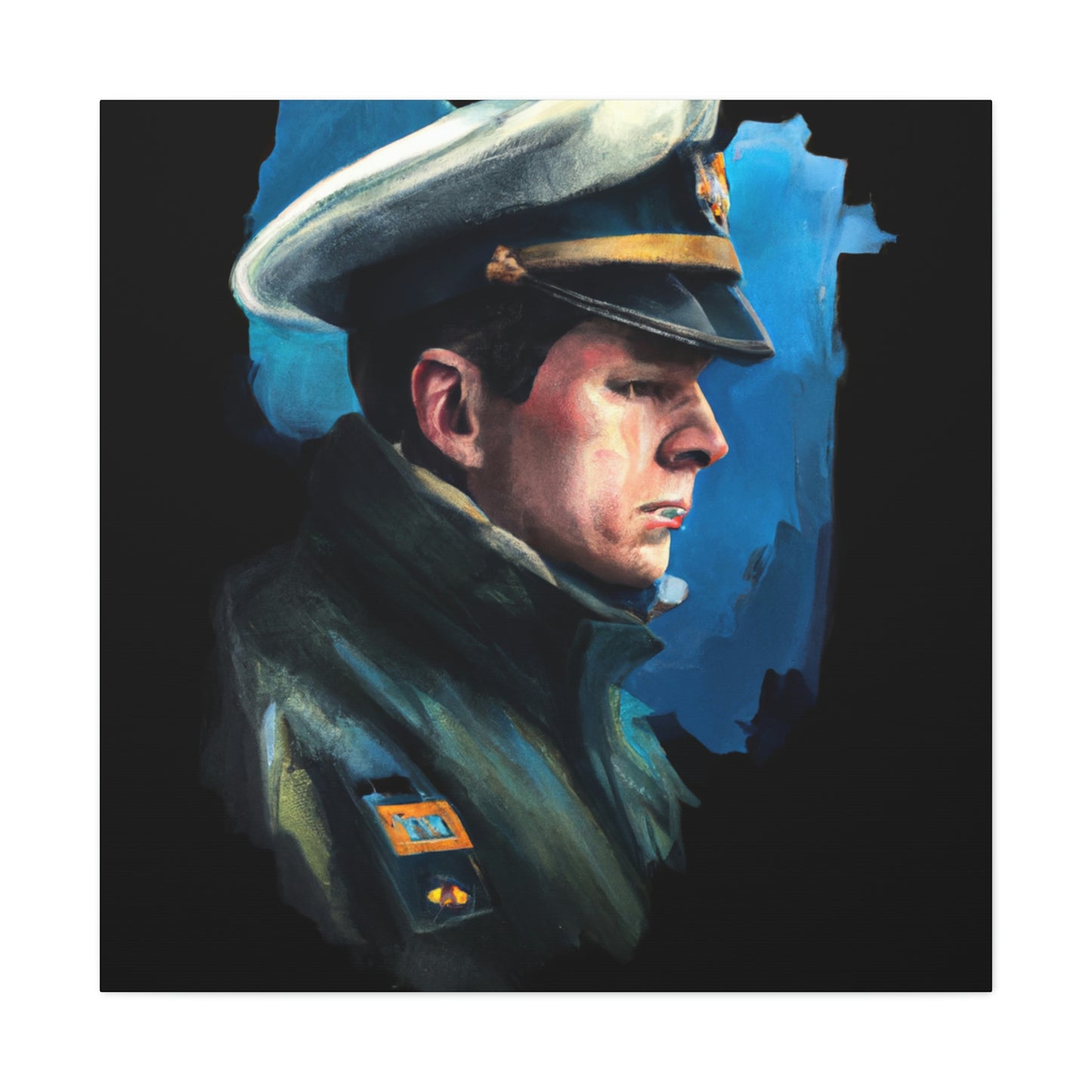 "Glorious Naval Aviator" - Canvas