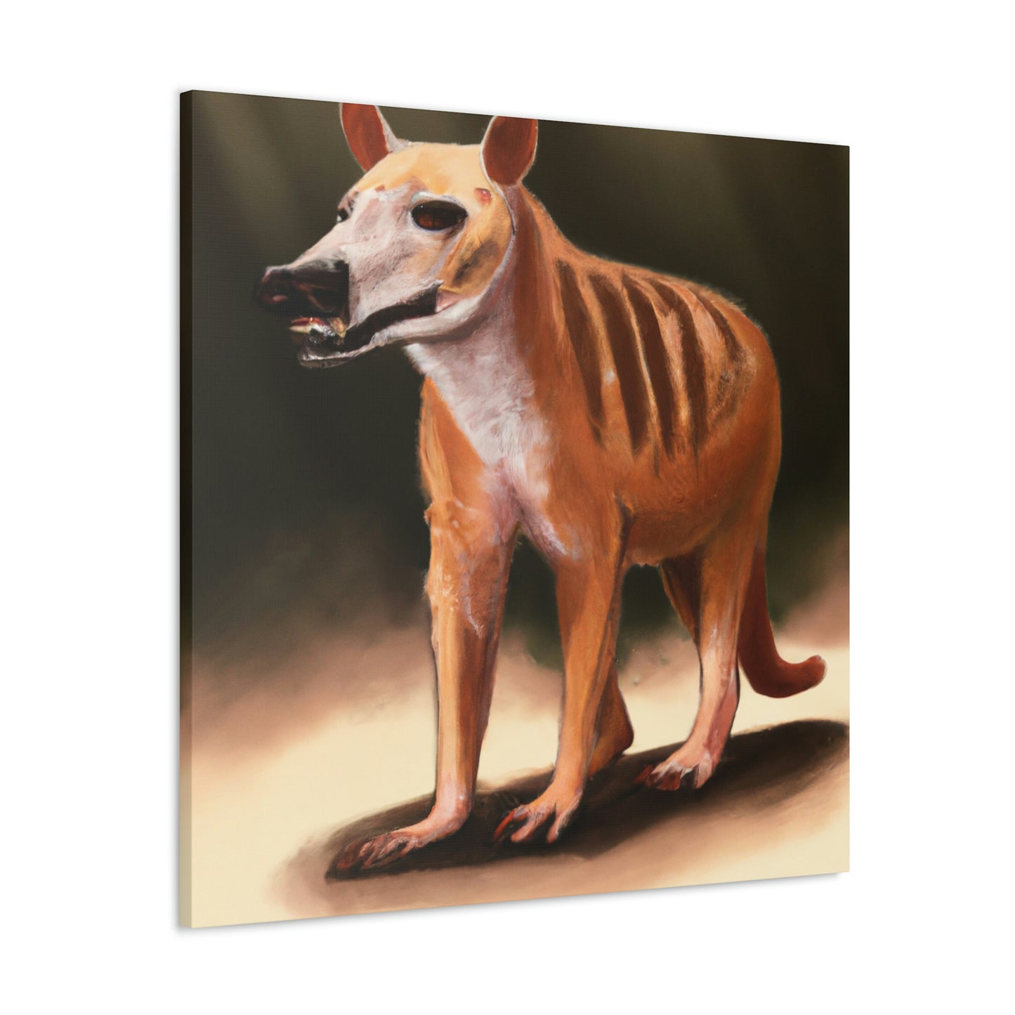 "The Tasmanian Tiger Awakens" - Canvas