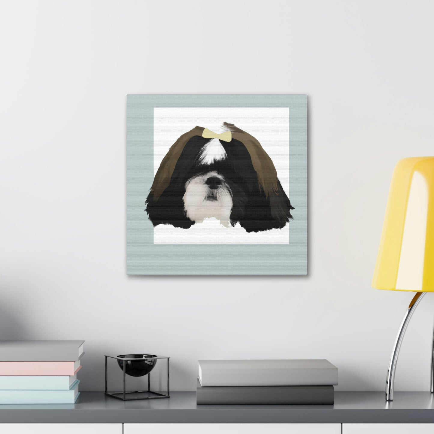 "Classic Shih Tzu Portrait" - Canvas