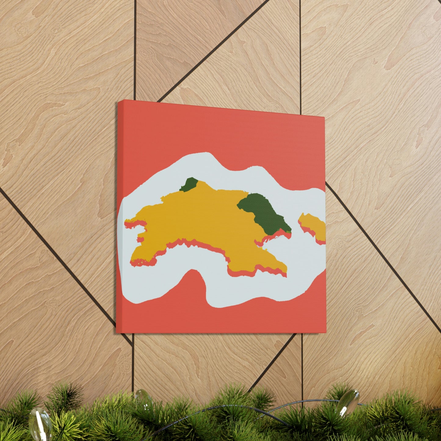 Archipelago in Minimalism - Canvas