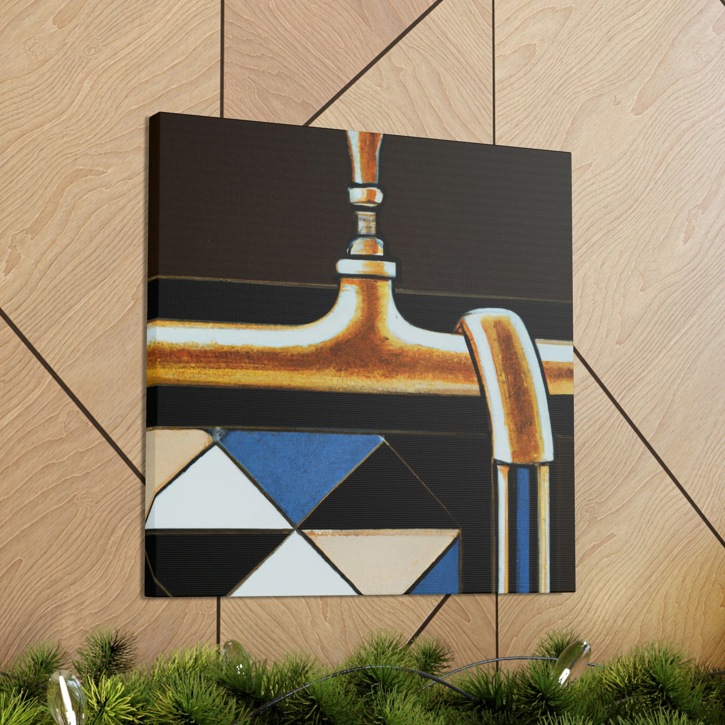 "Dancing Art Deco Bar" - Canvas