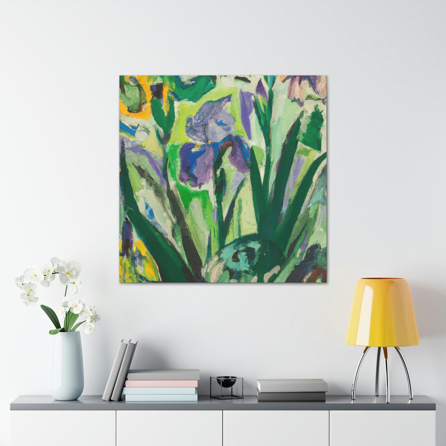 Iris and Expressionism - Canvas