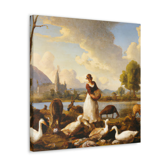 "Duck in Dreamland" - Canvas