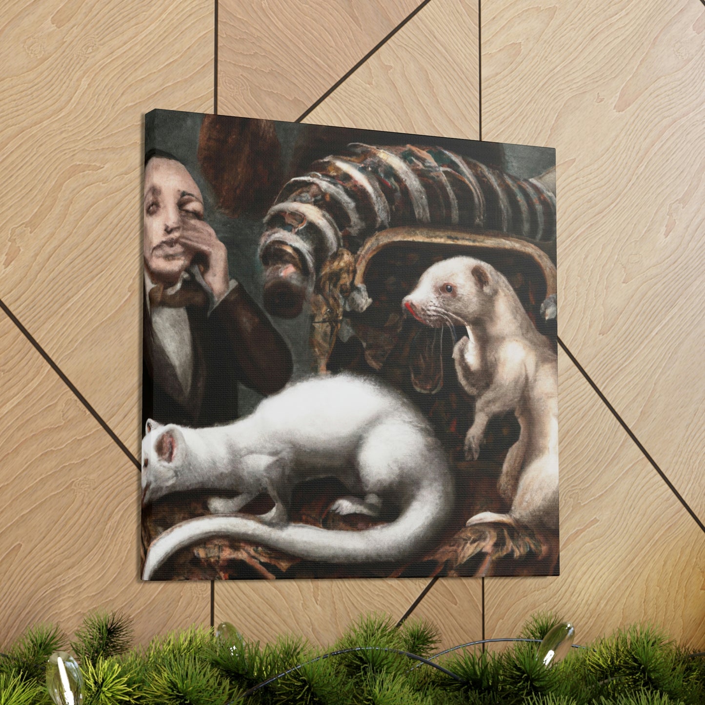 Ferret in Surreality - Canvas