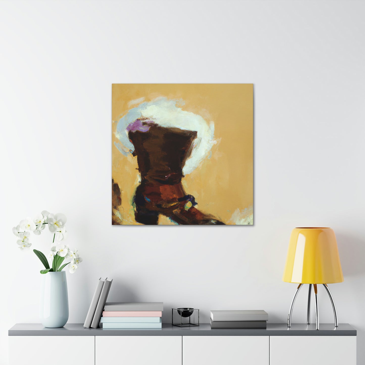 "Boot's Impressionist Dream" - Canvas