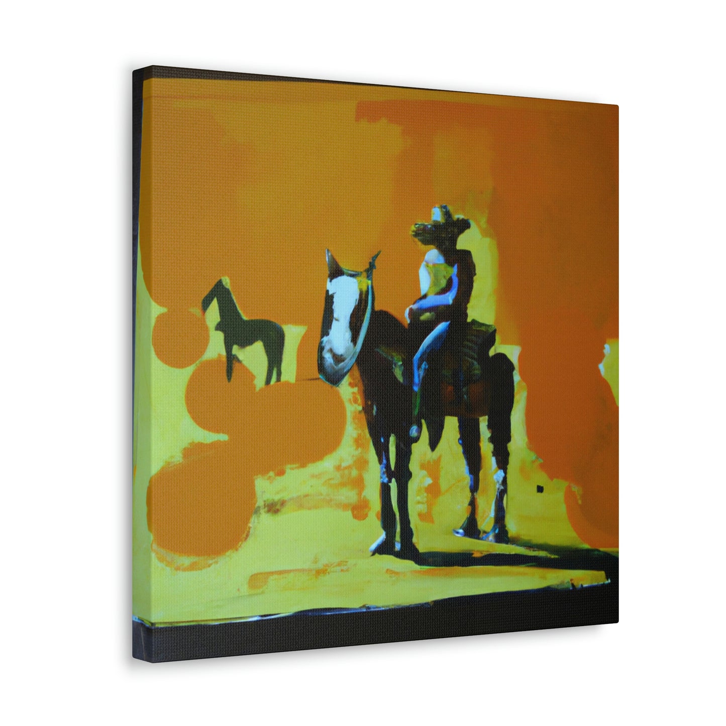 "Hitching Post Evocation" - Canvas