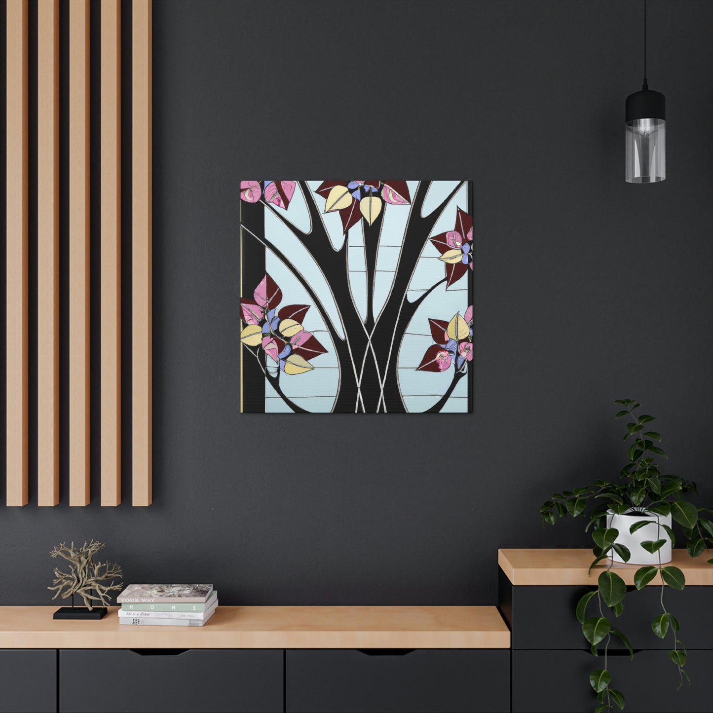 Dogwood Dreams Aflame - Canvas