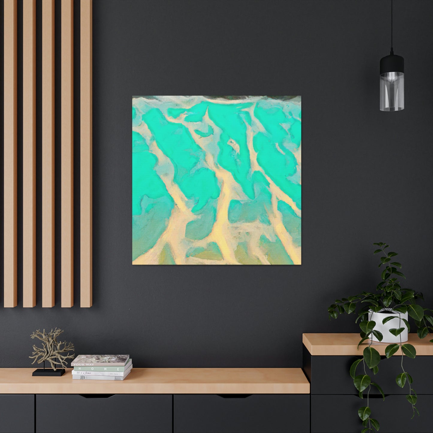 Sandy Beaches Ablaze - Canvas