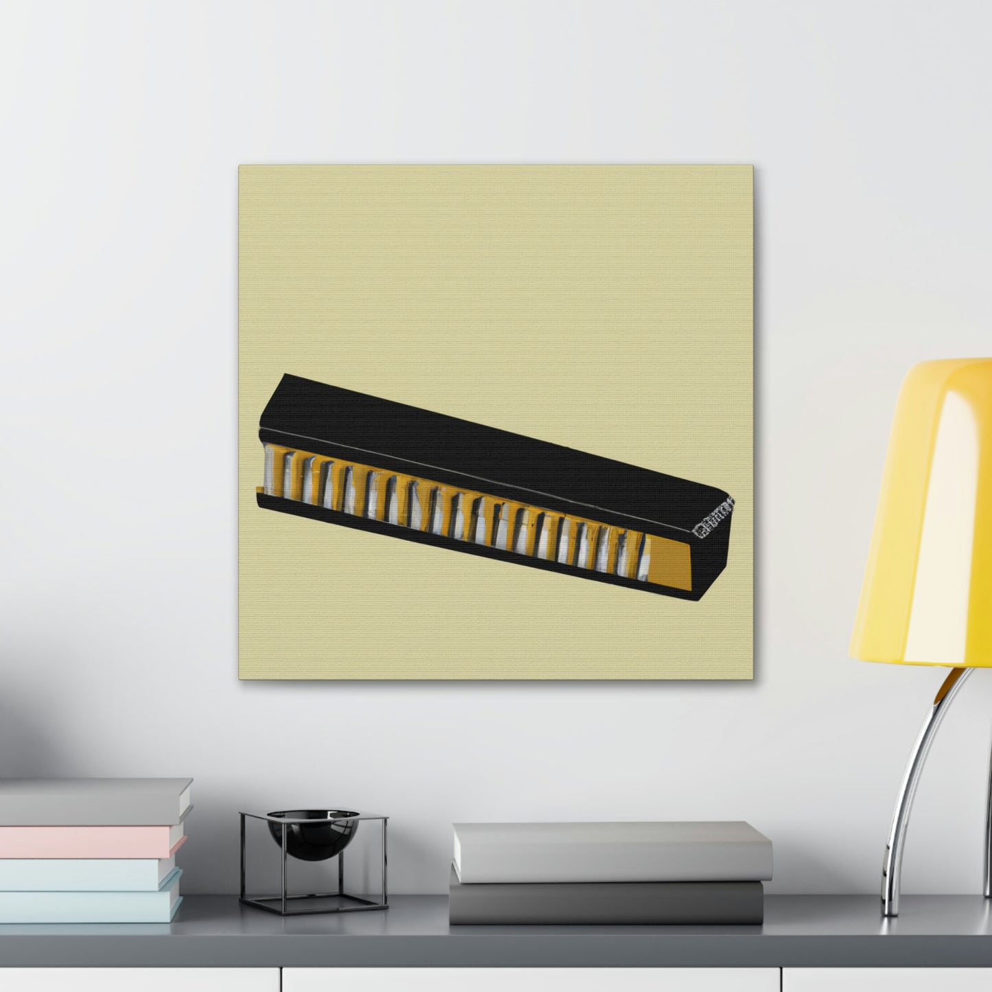 Harmonica: Minimalism - Canvas