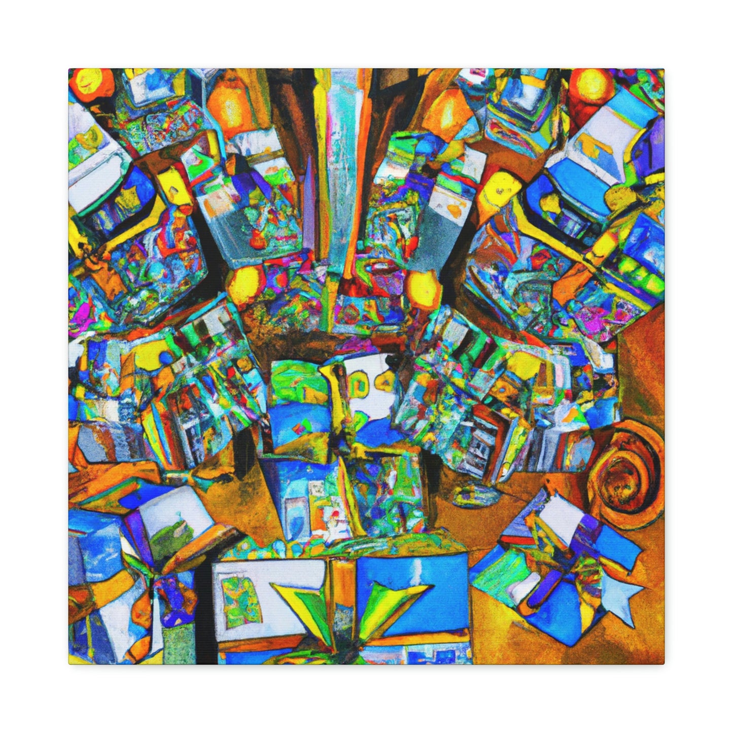 Presents In Abstraction - Canvas