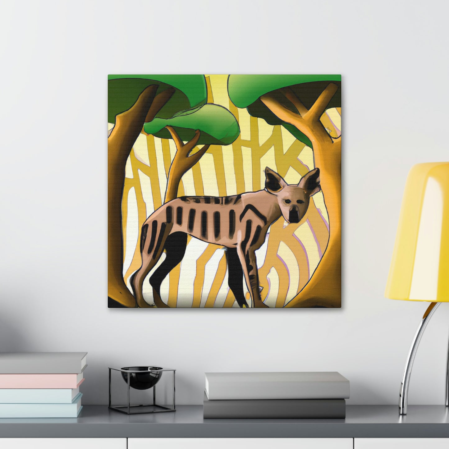 Hyena of the Jazz Age - Canvas