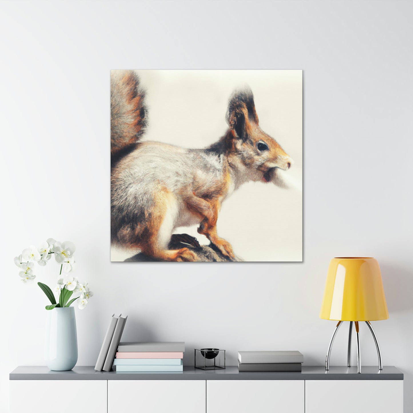 Squirrel In Repose - Canvas