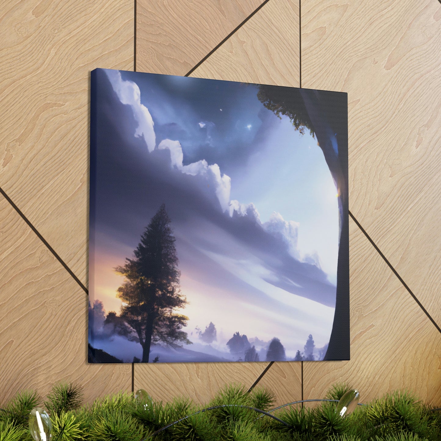 Layered Tranquil Dreamscapes - Canvas