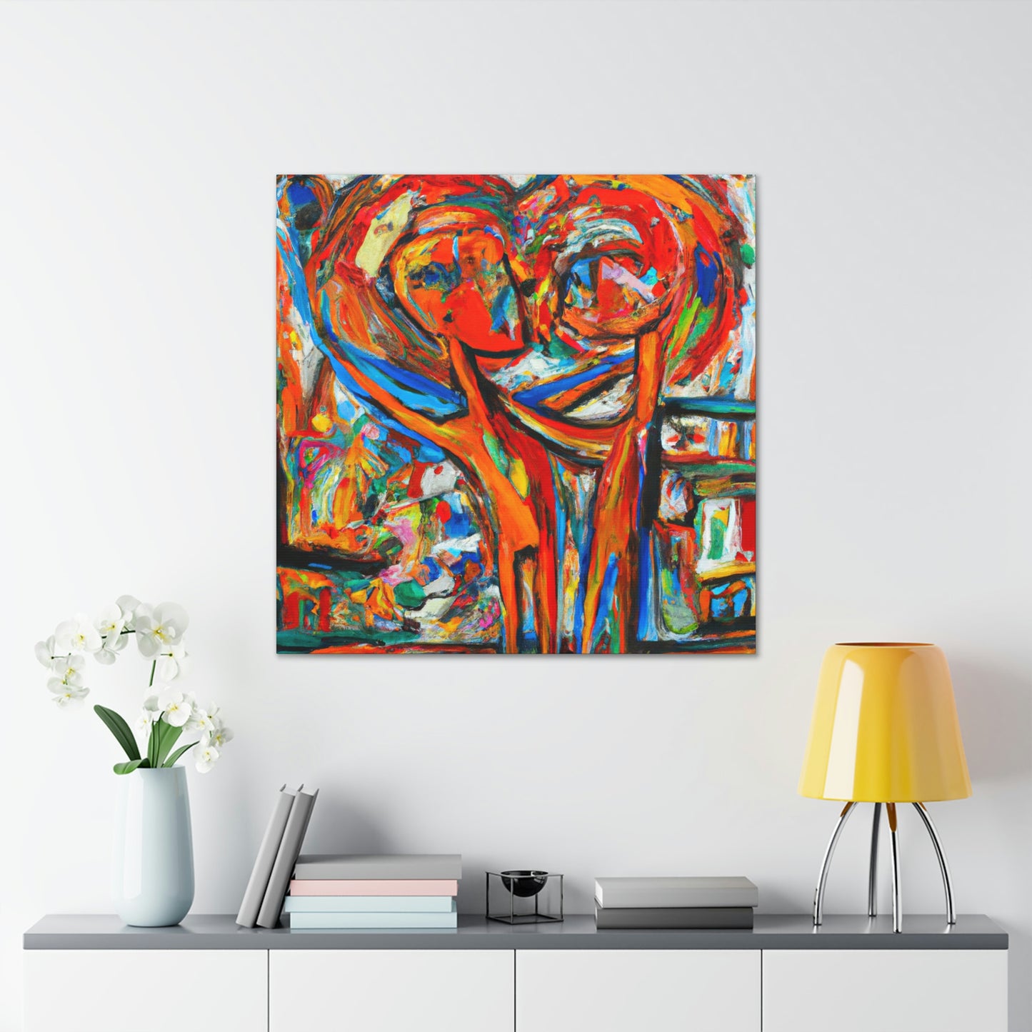 "Lovers' Bridge Affinity" - Canvas