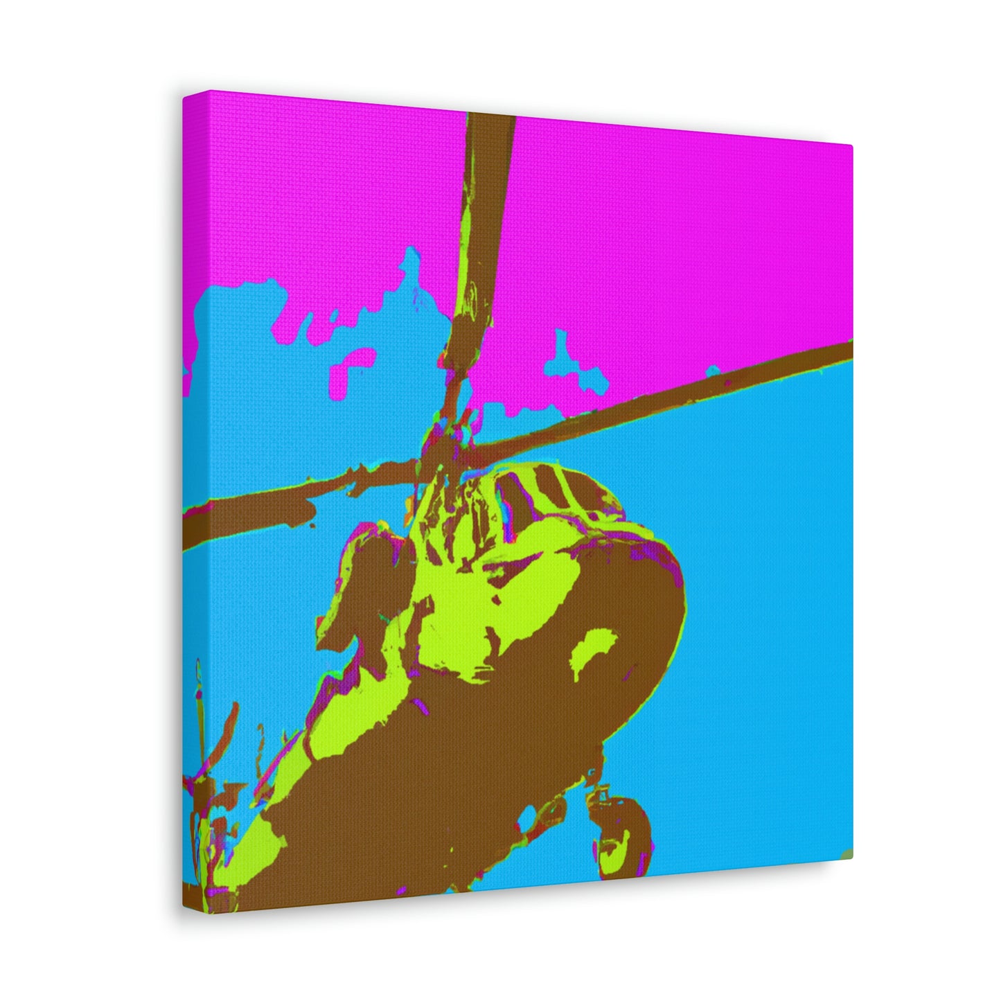 Helicopter Pop Artful - Canvas