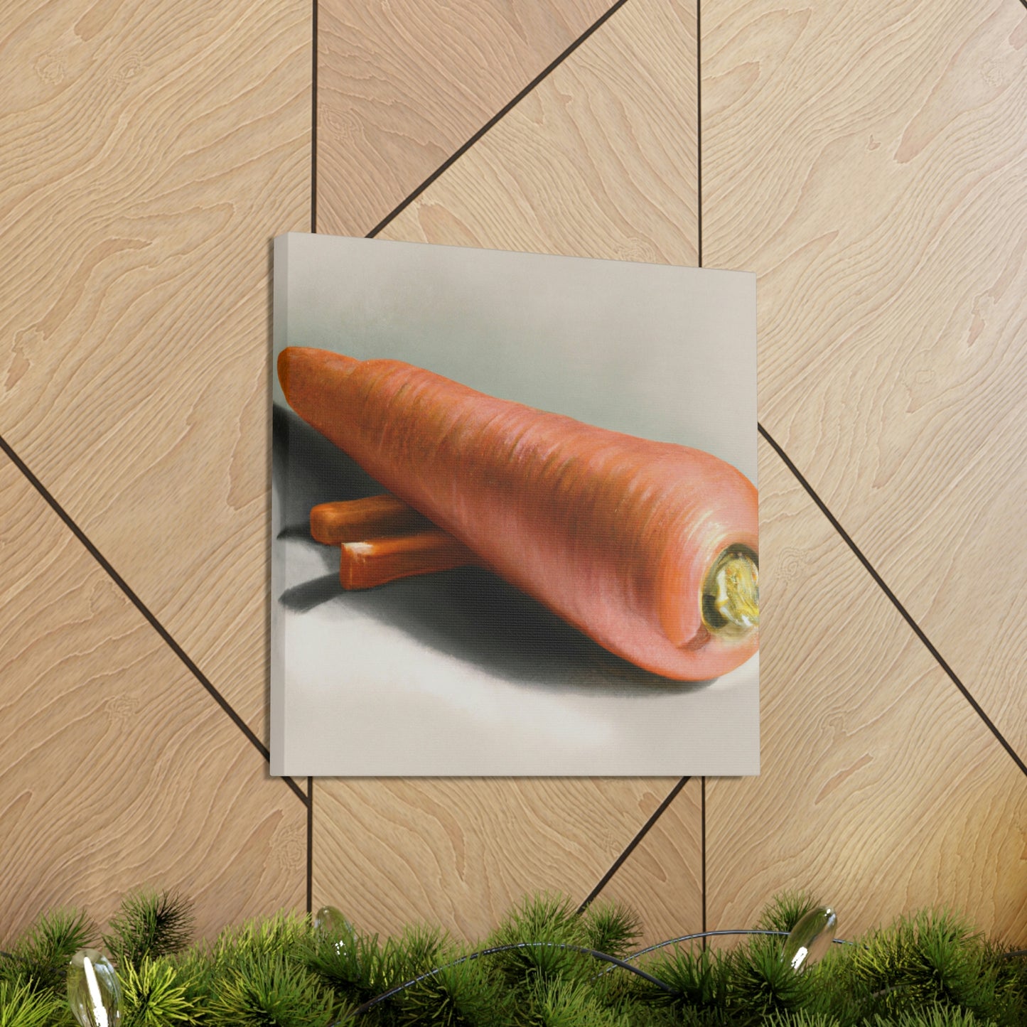 "Carrot Hyperrealism Dream" - Canvas