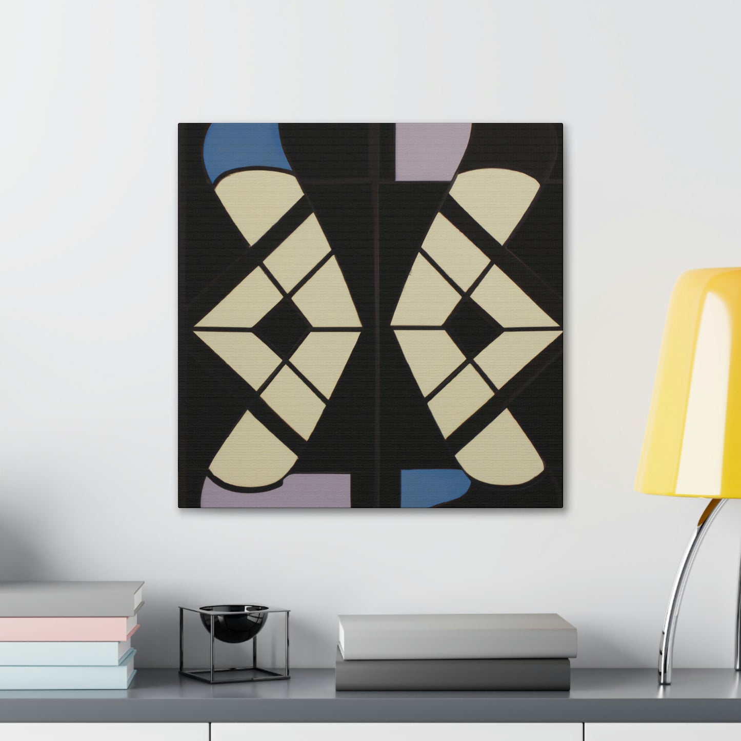 "Booted Art Deco Dance" - Canvas