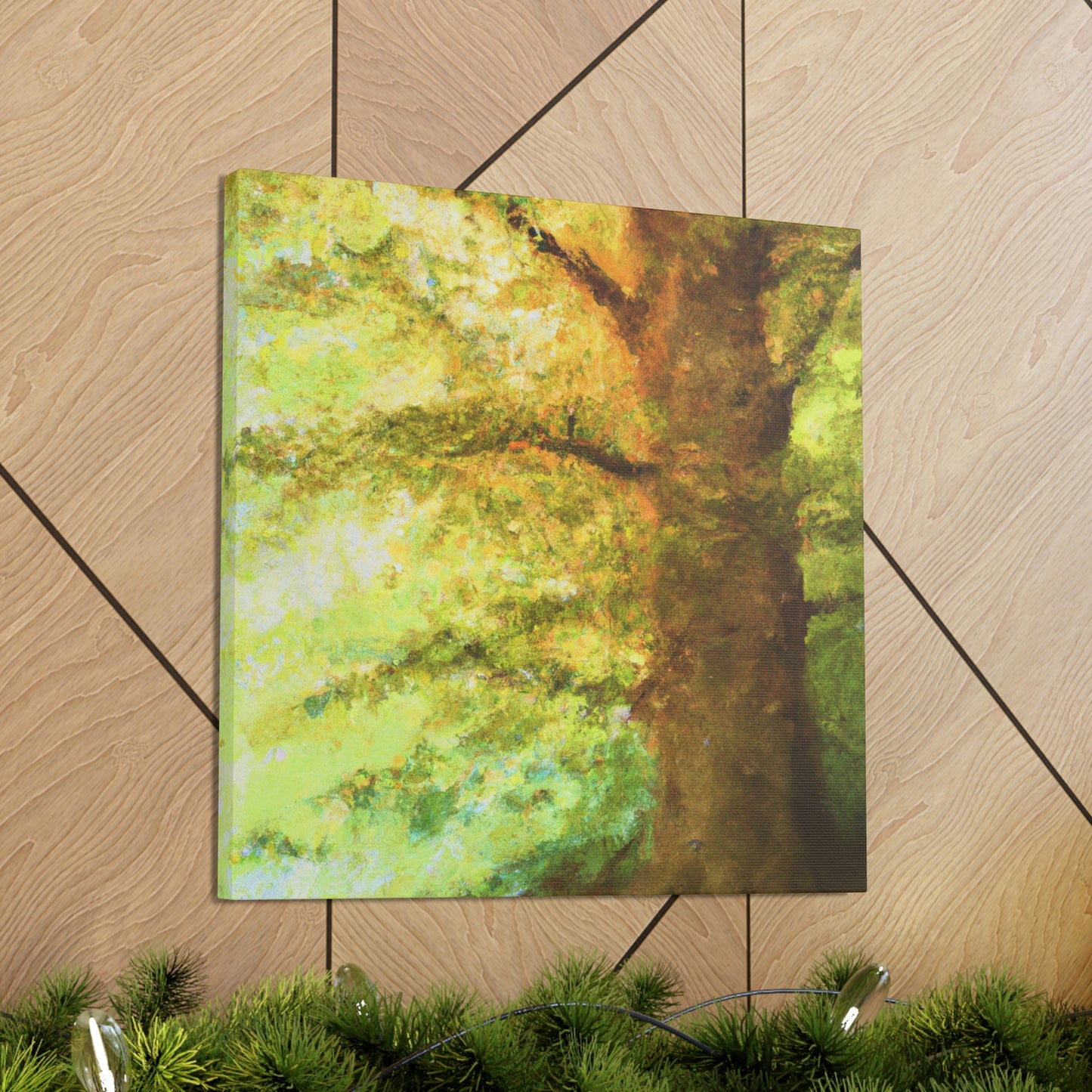 "Beech Tree Labyrinth Dream" - Canvas