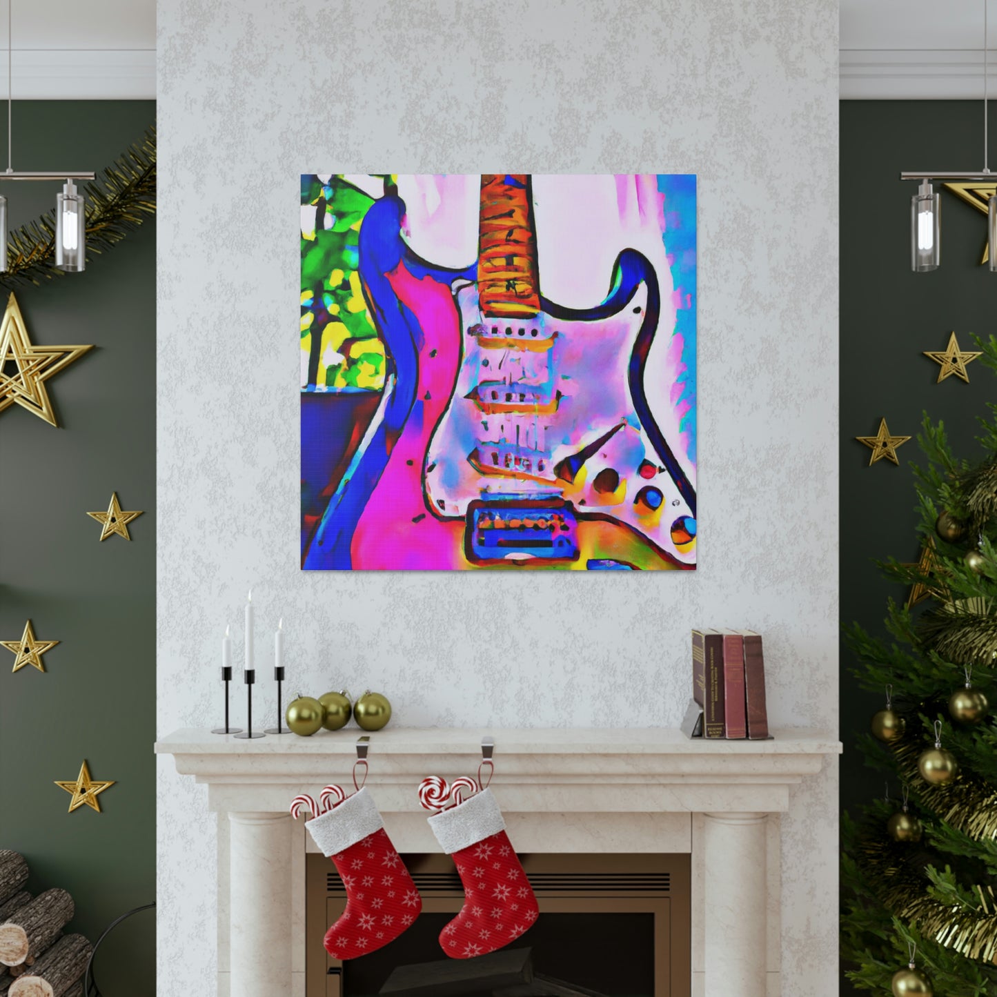 "Fender: Rock On!" - Canvas