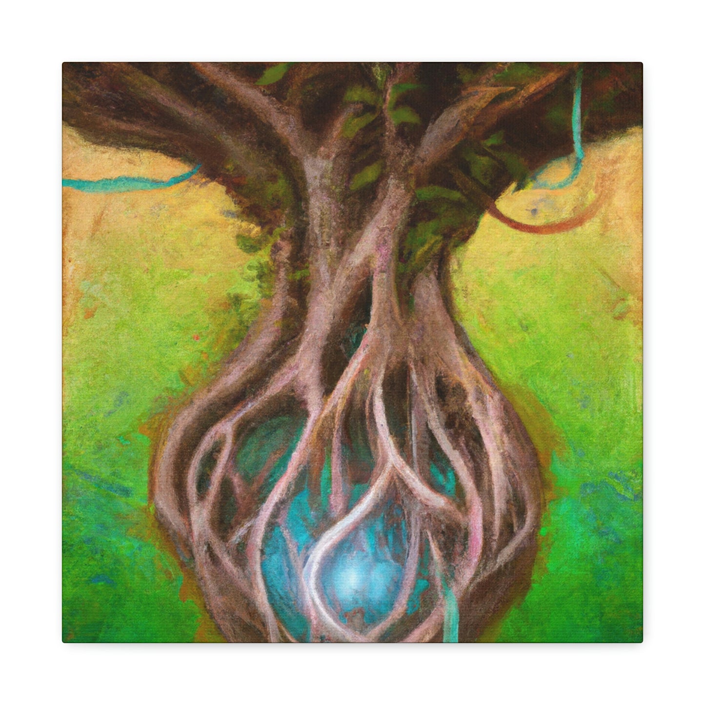 "Roots of Banyan Trees" - Canvas