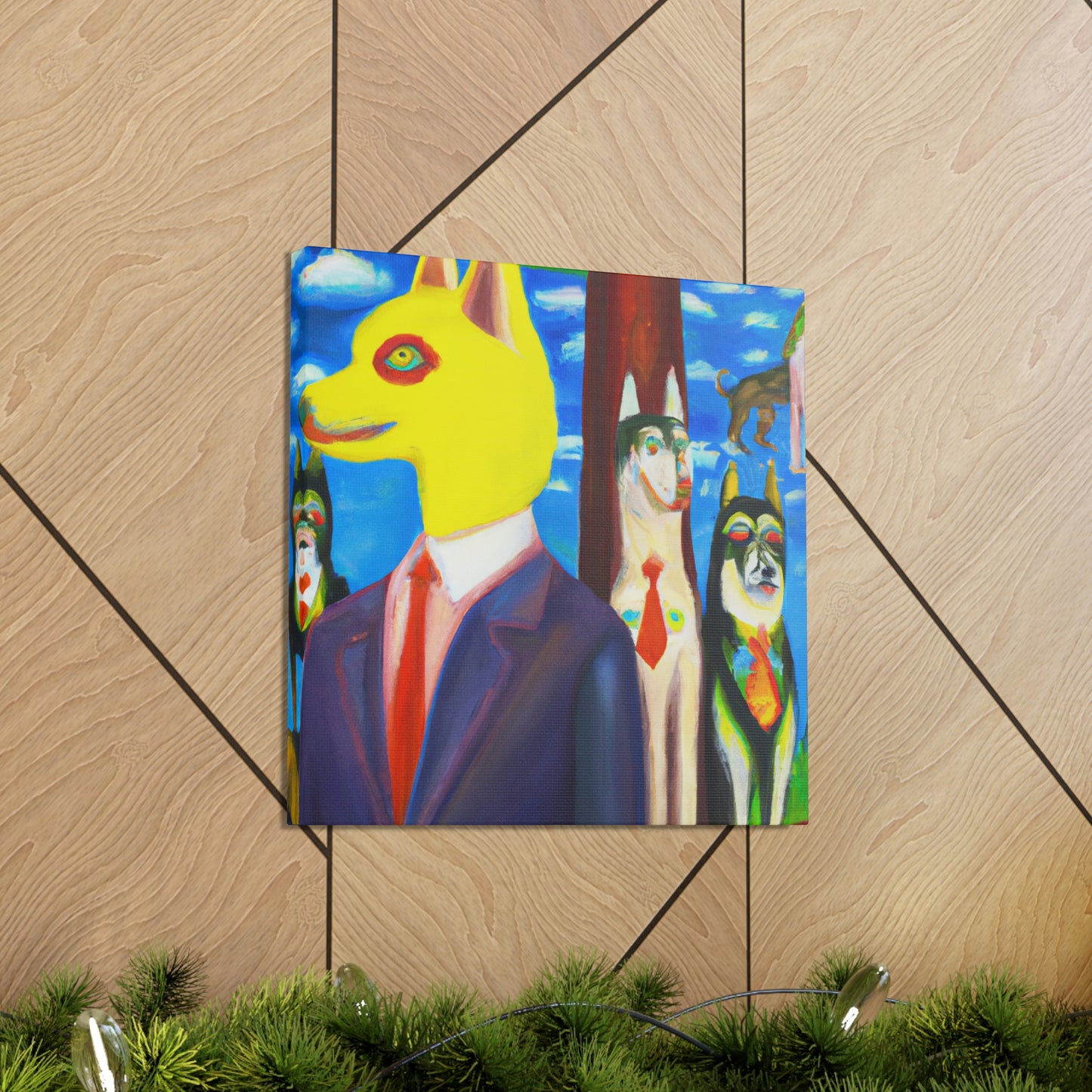 Fur and Fervor - Canvas