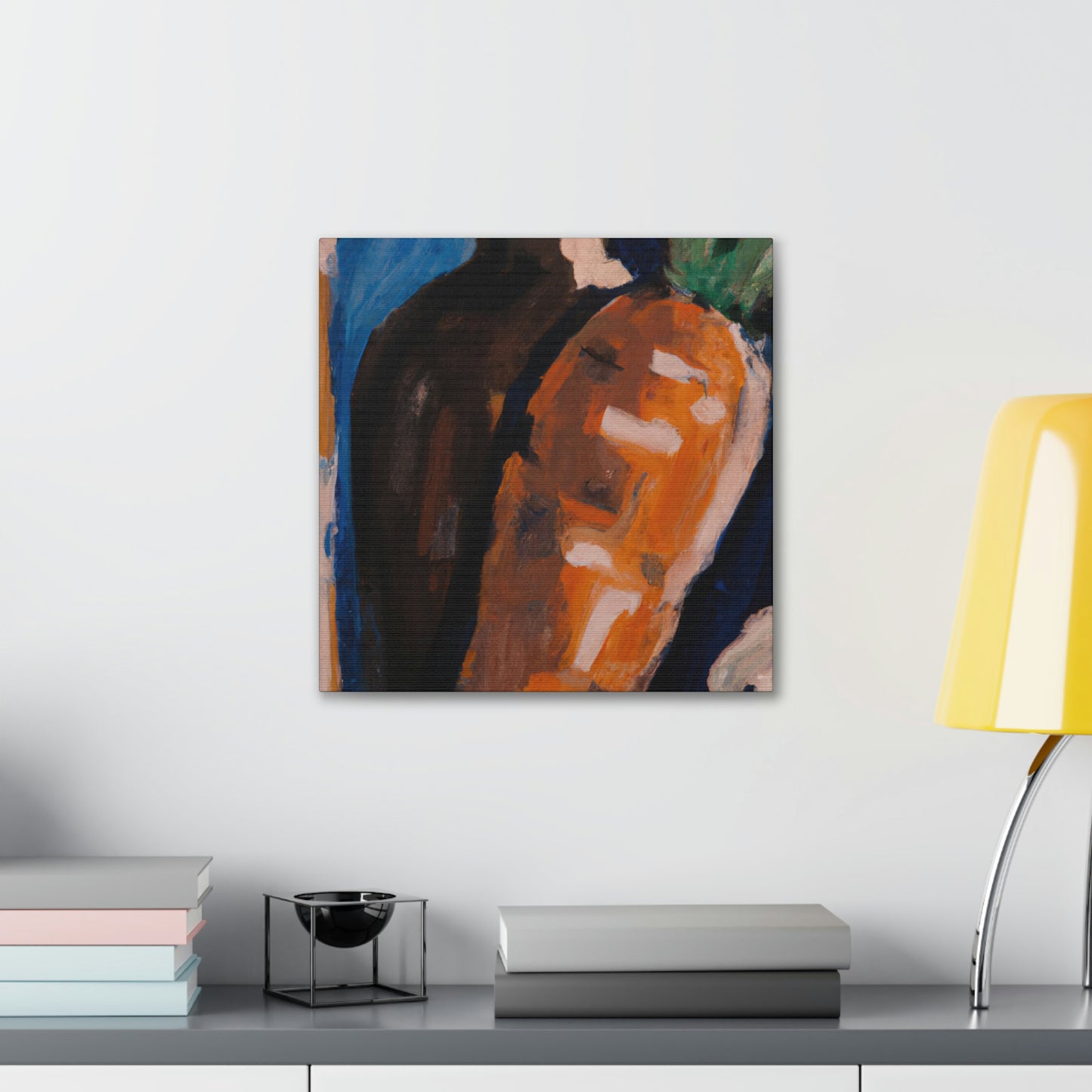 "Carrot in Fauve Hues" - Canvas