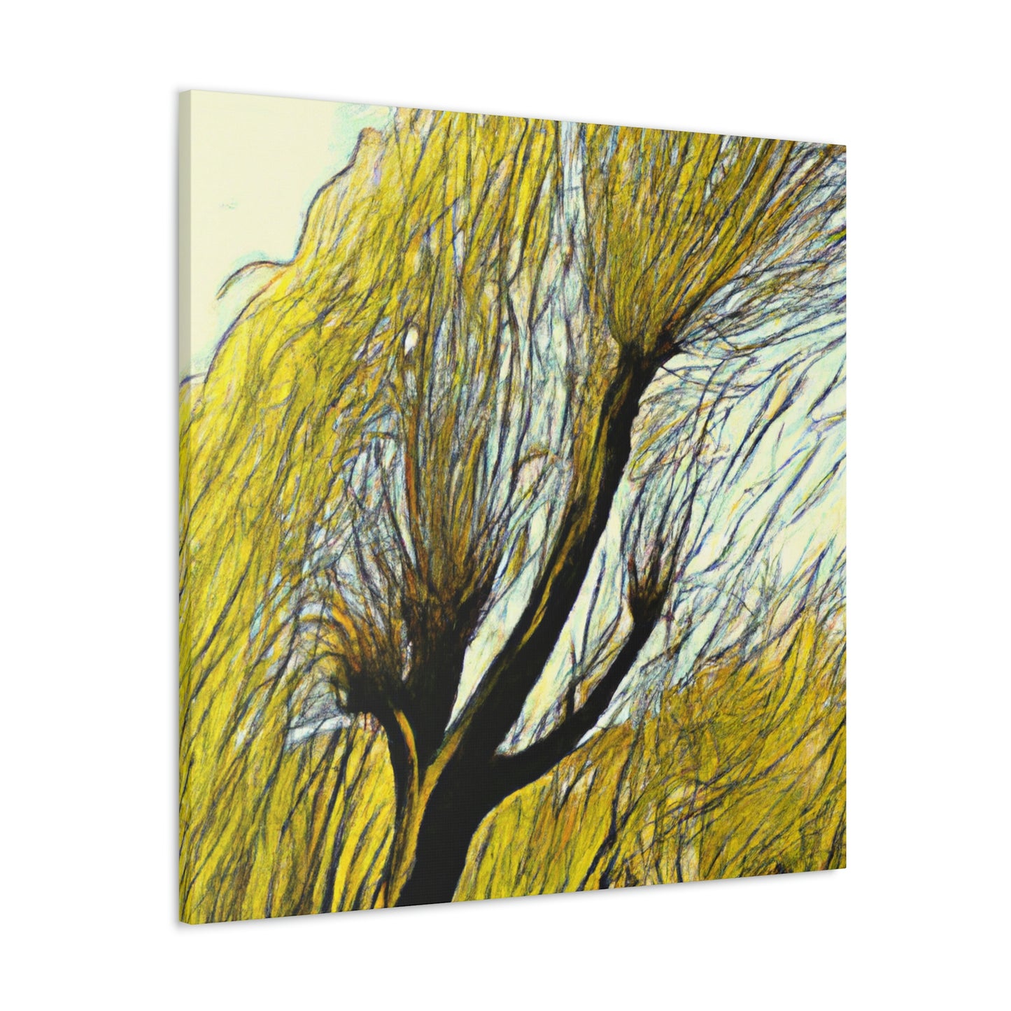 "Willow Tree Reminiscence" - Canvas