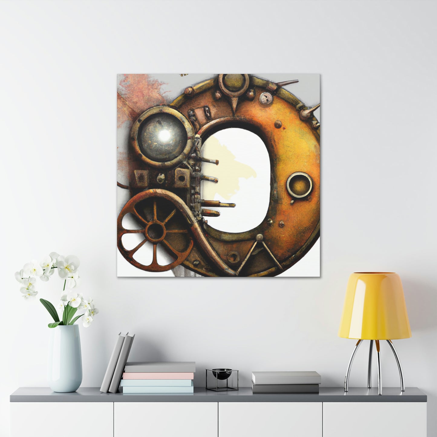 O, Steam Powered World - Canvas