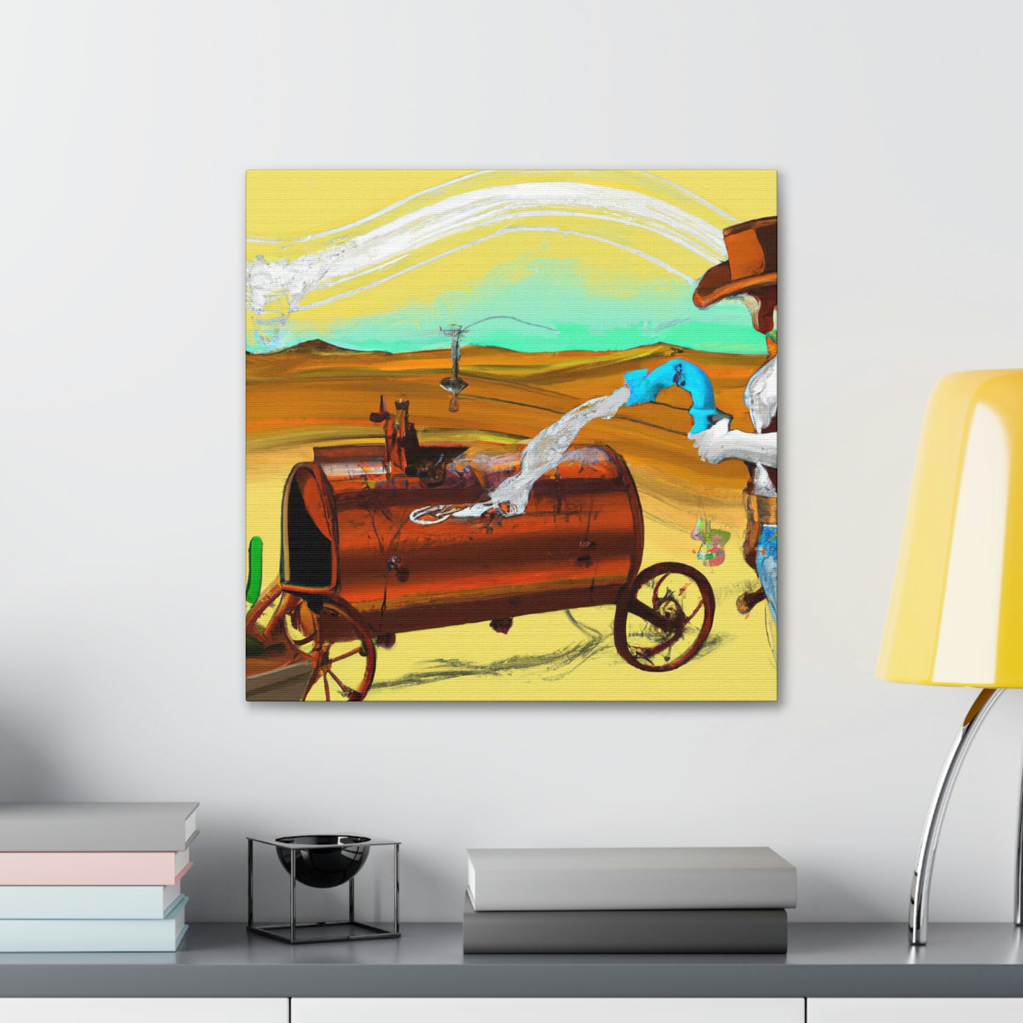 "The Water Trough Forge" - Canvas