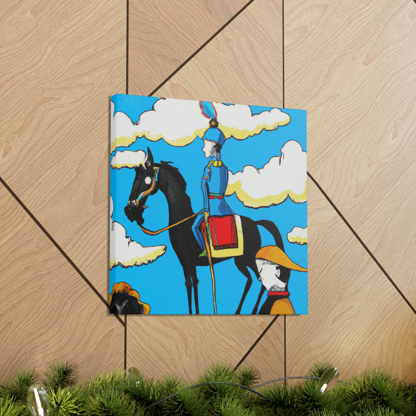 Cavalryman's Surreal Dream - Canvas