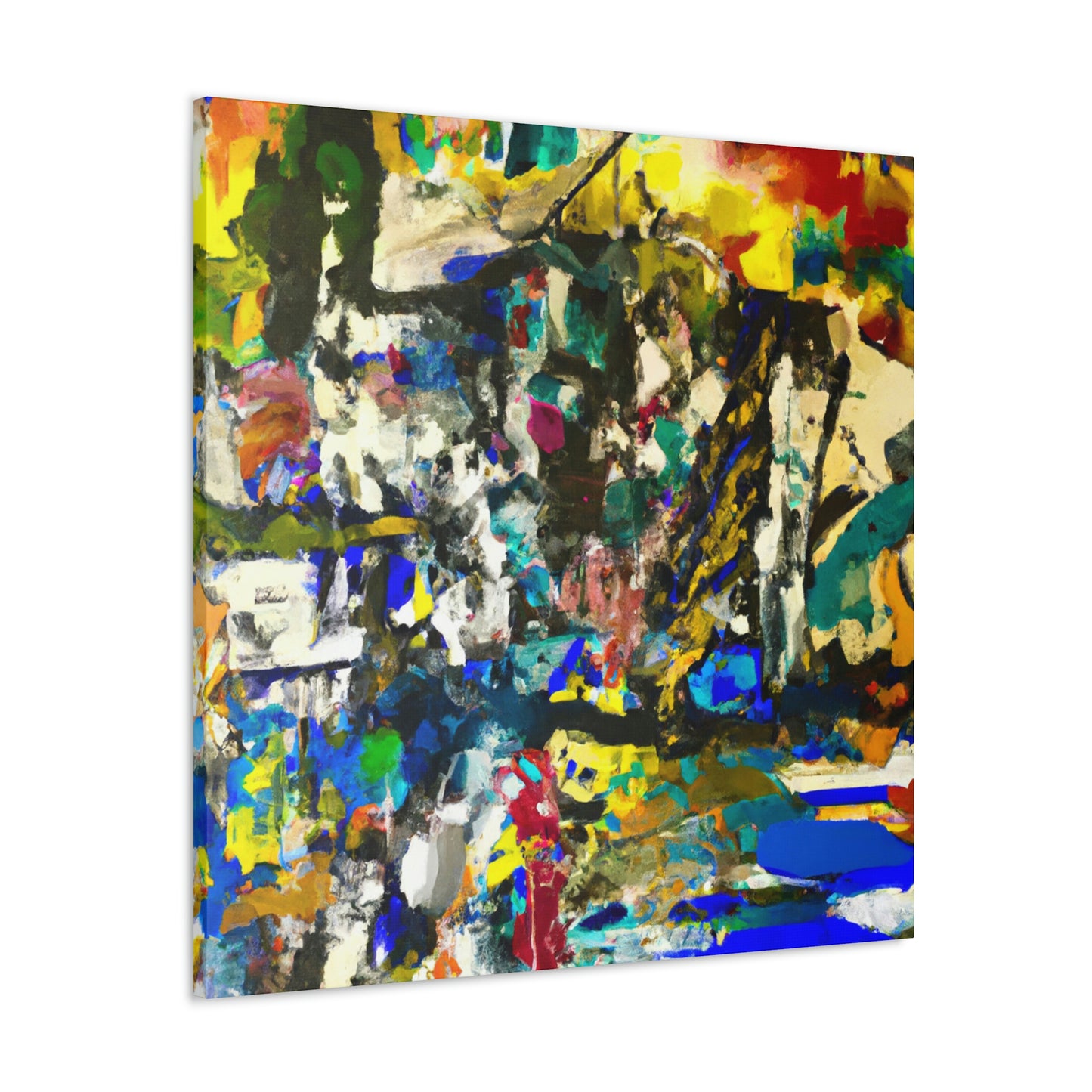 "Dancing Colorful Splendor" - Canvas