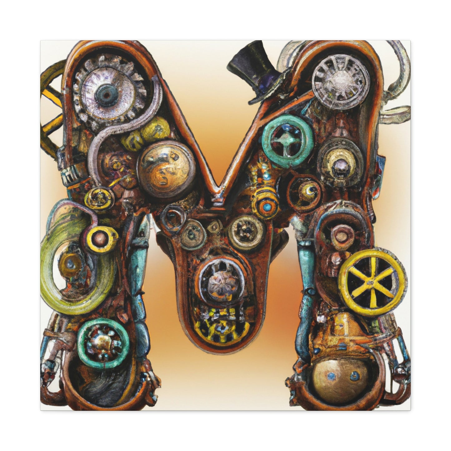 "Steam Punk Voyager-M" - Canvas