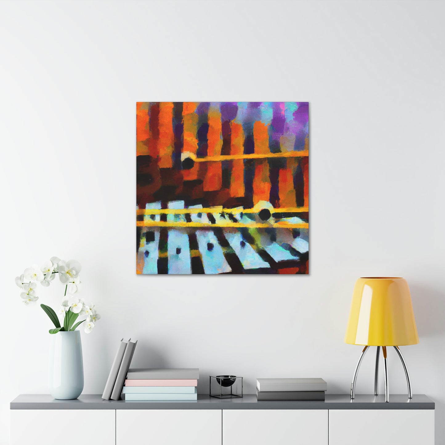 Xylophone Reflectionscape - Canvas