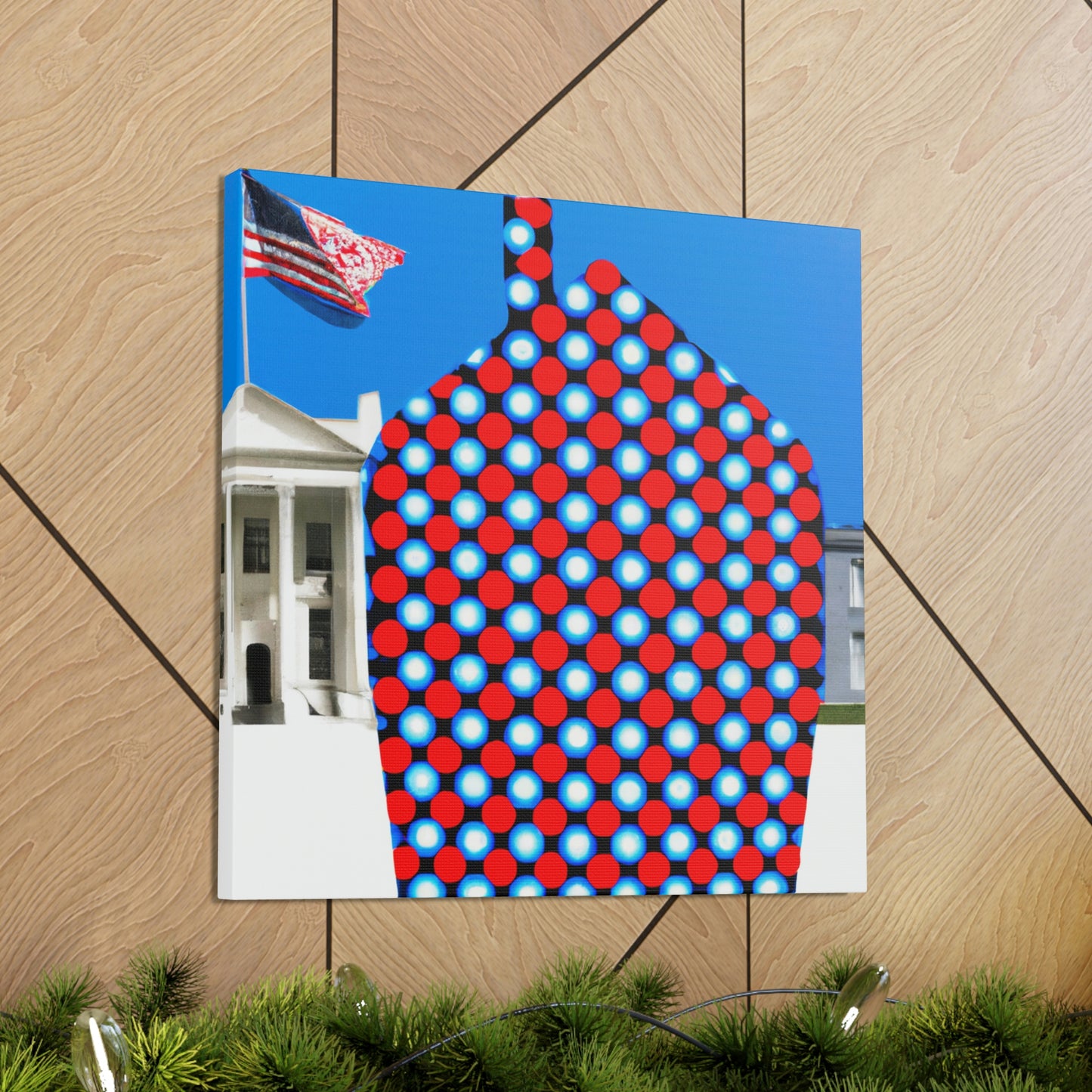 "White House Surreal Dream" - Canvas