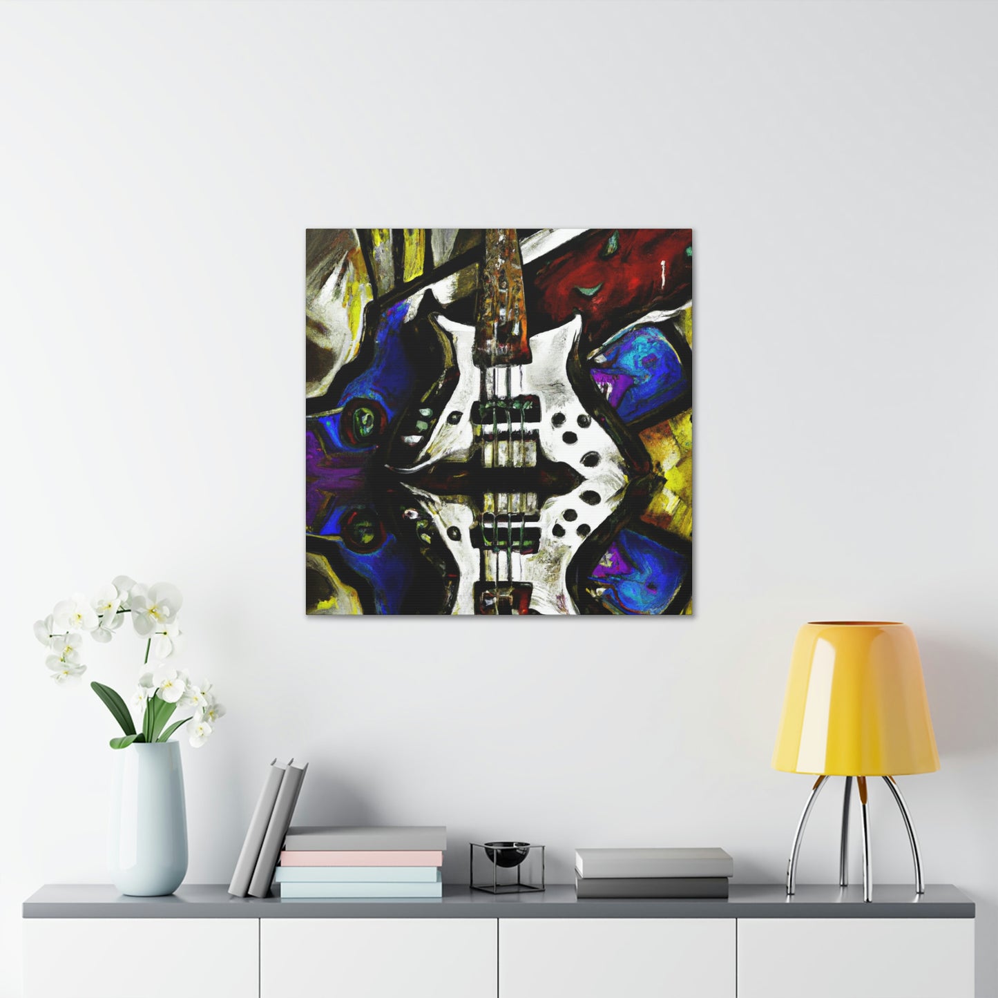 Rockin' Bass Vibes - Canvas