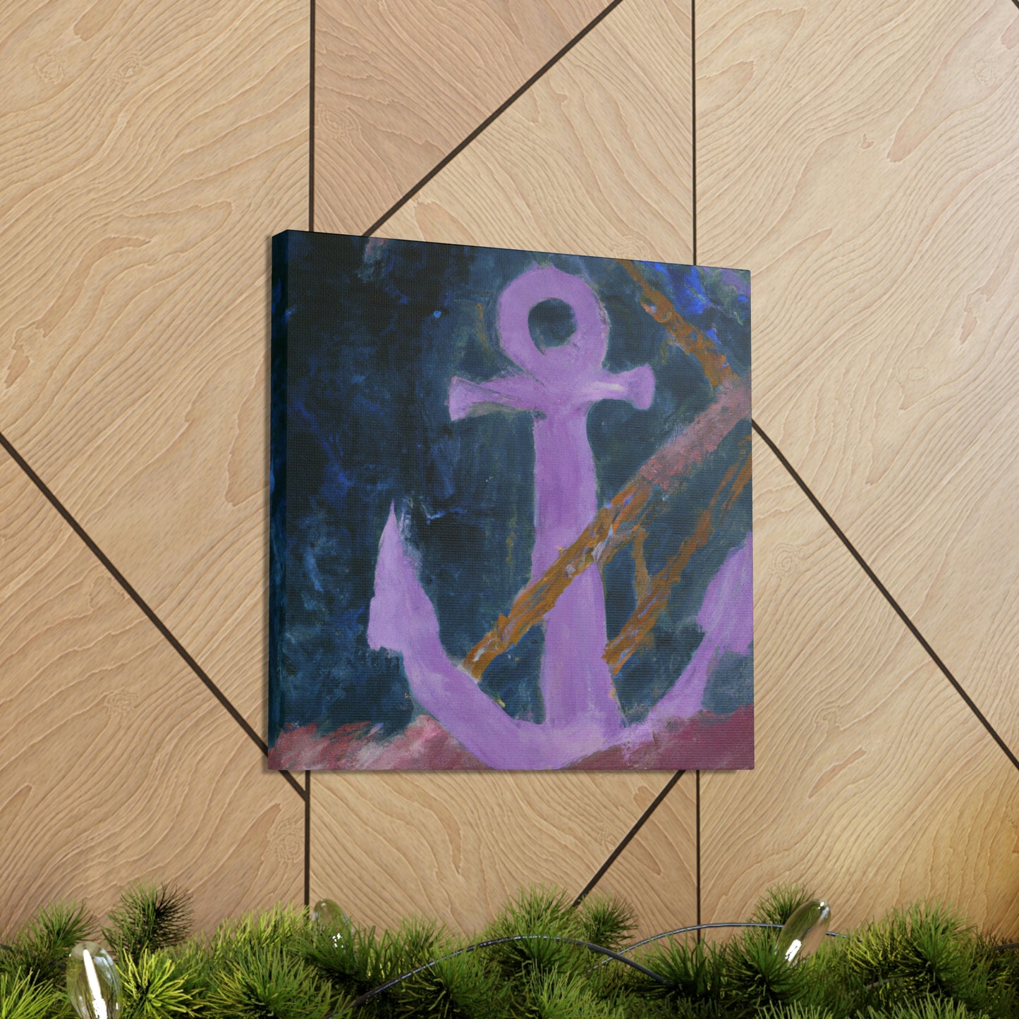 Anchor of Abstraction - Canvas